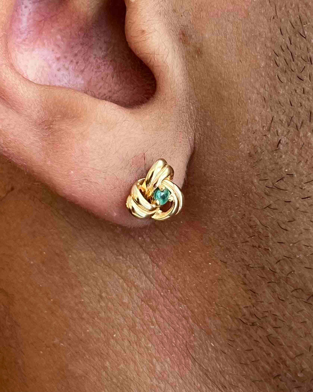 Pendientes de esmeralda "Tilina"
