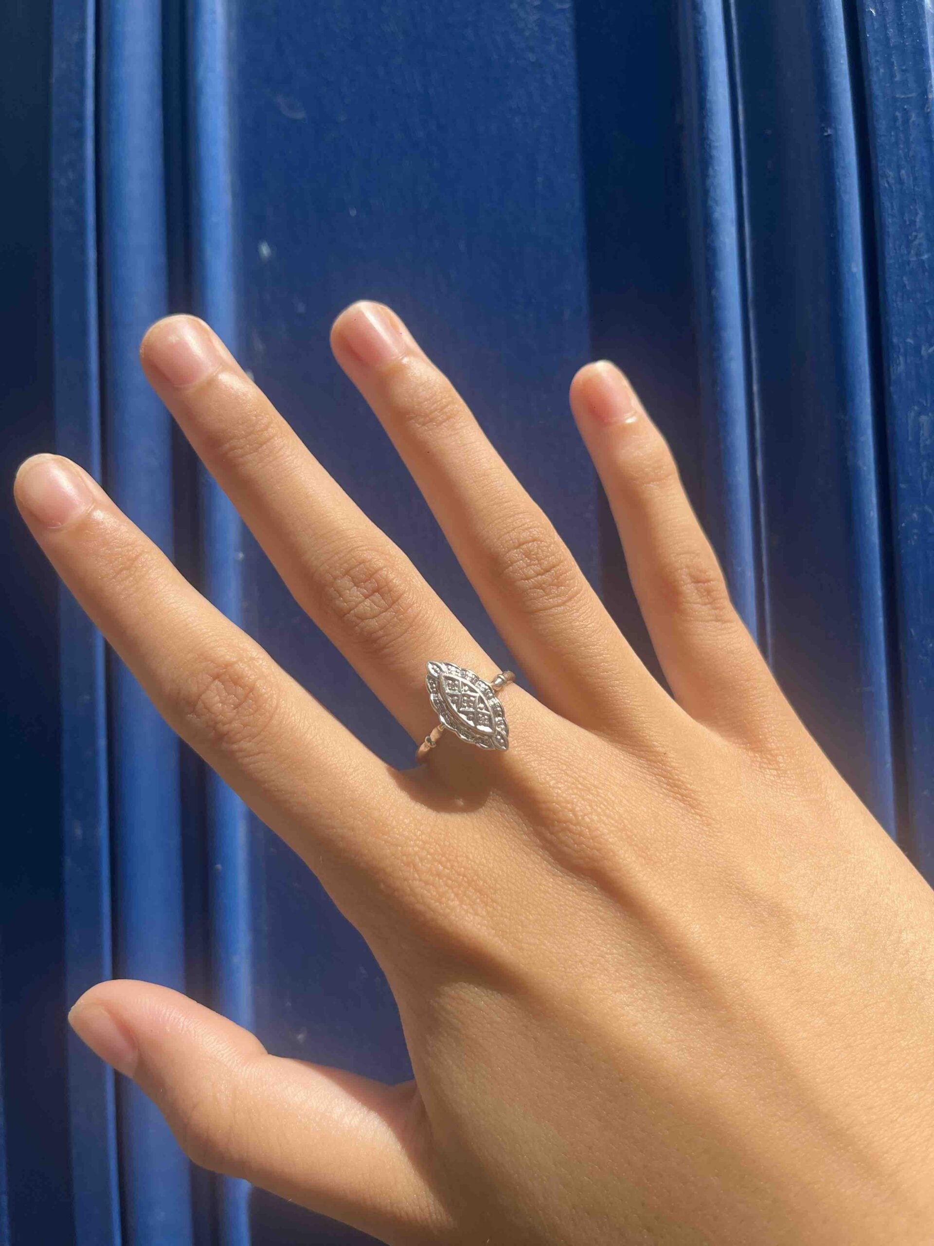 Bague Marquise Or et Diamants "Maelle"