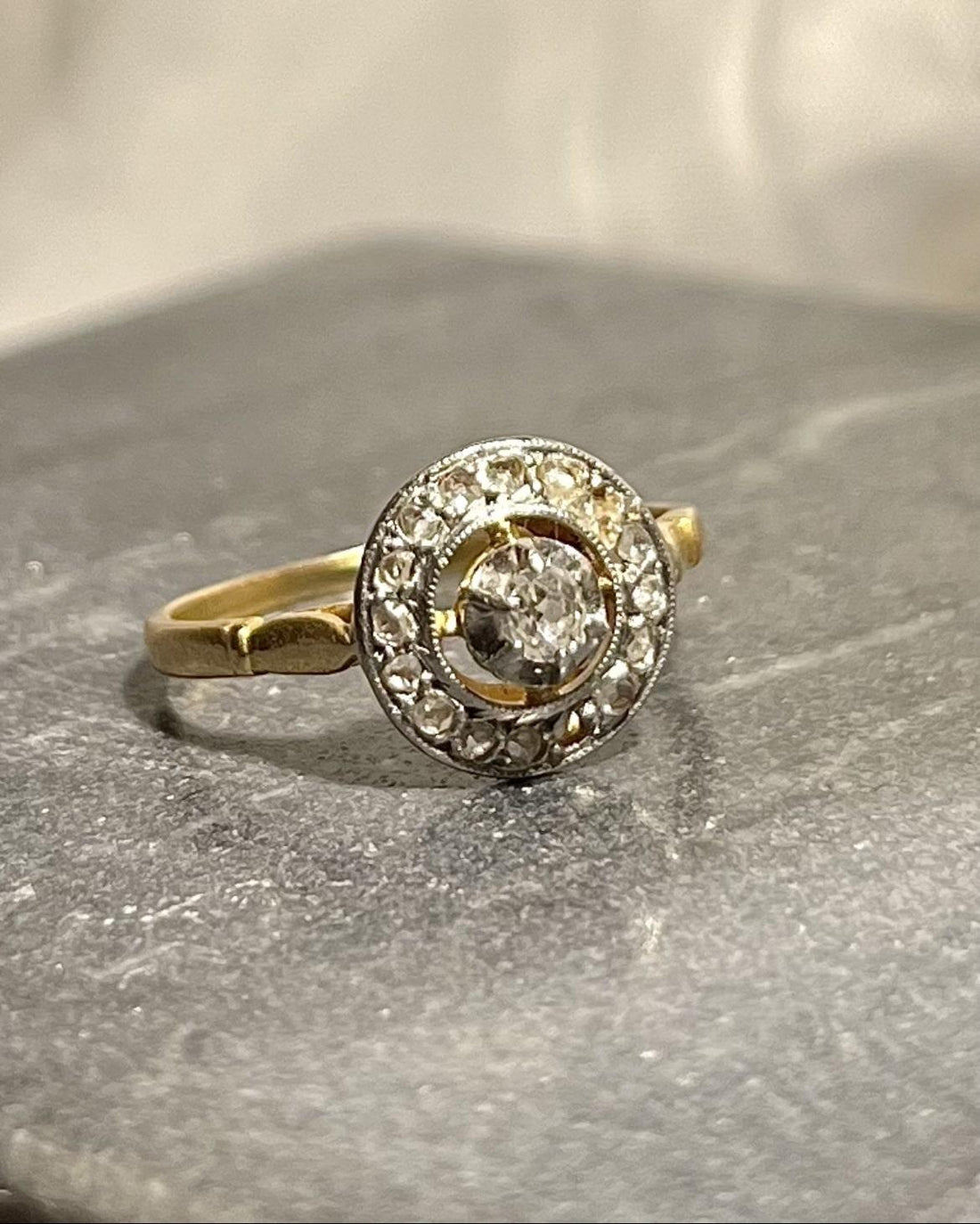 Bague Art-déco diamants &quot;Sélia&quot;