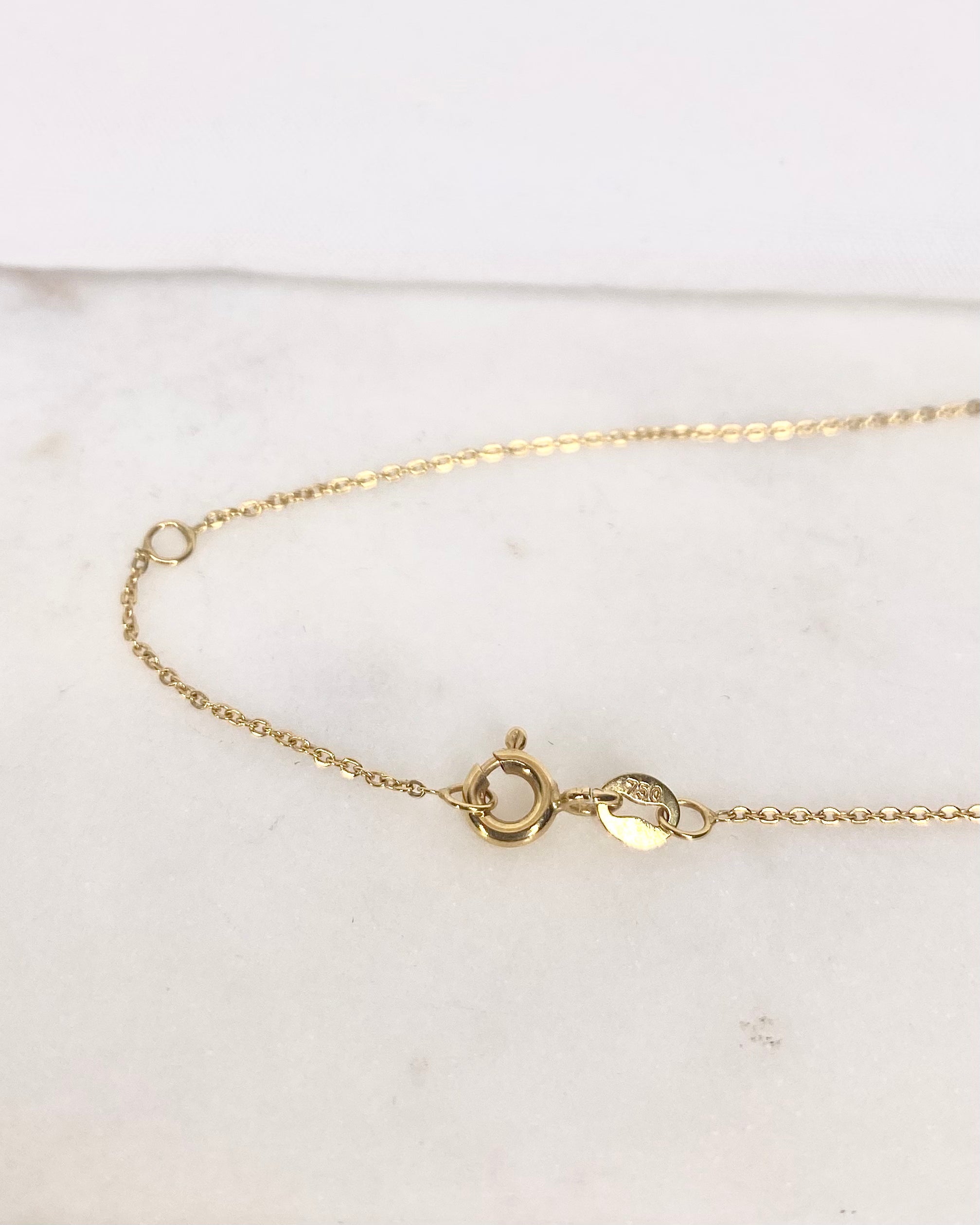 Collier Pendentif Émeraude &amp; Diamants &quot;Maëlys&quot;