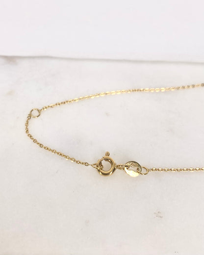 Collier Pendentif Émeraude &amp; Diamants &quot;Maëlys&quot;