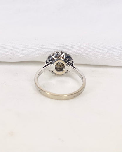 Bague Art-Déco Diamants &quot;Sabine&quot;