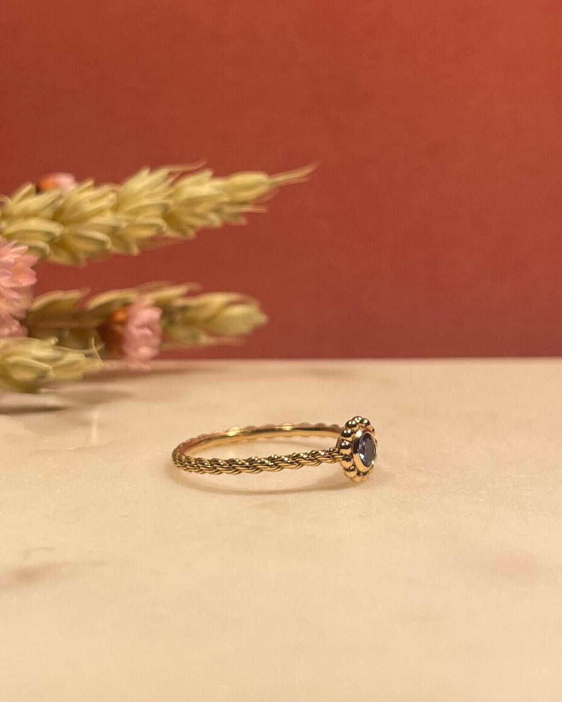 Bague Solitaire Saphir 0.25 Carat &quot;Armelle&quot;