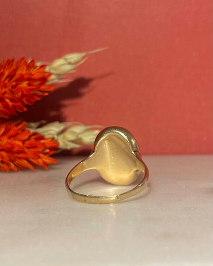 Bague vintage Camée Agate &quot;Thora&quot;
