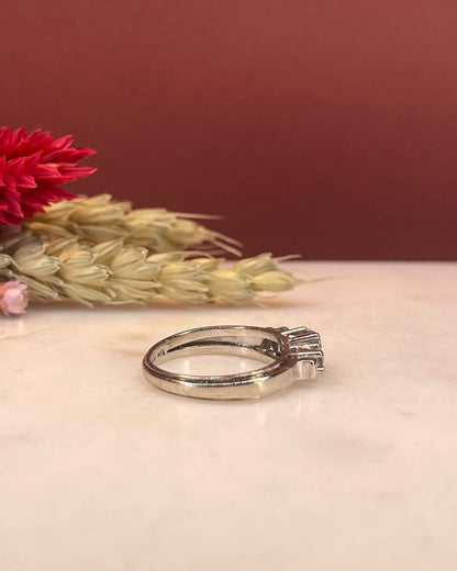 Bague Trilogie Diamants 0.41 carat &quot;Cassidy&quot;