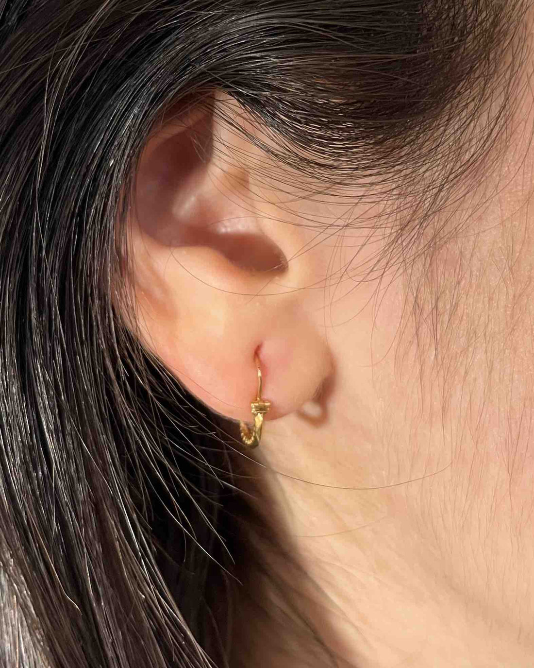 Mini Créoles vintage Or "Lina"