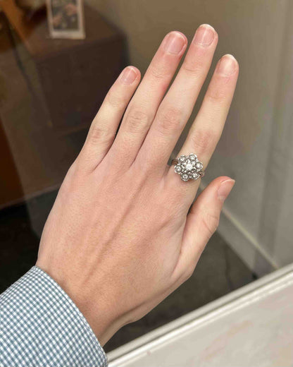 Bague Marguerite diamants &quot;Eva&quot;