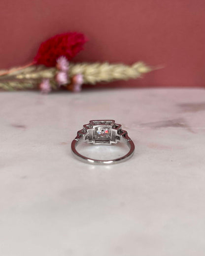 Bague Art-Déco Diamants 0.50 carat &quot;Elsa&quot;