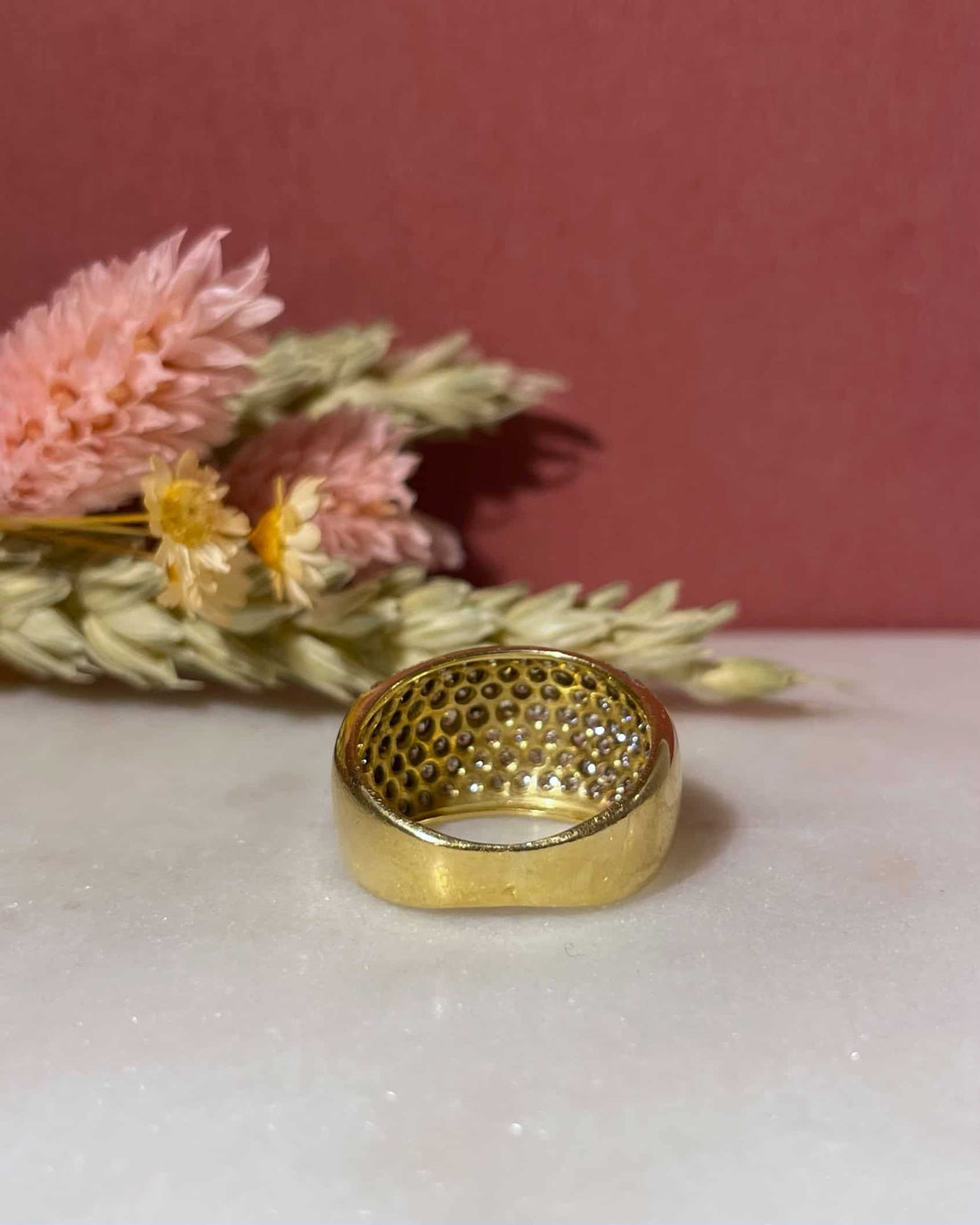Bague Jonc Diamants 1 Carat &quot;Coline&quot;
