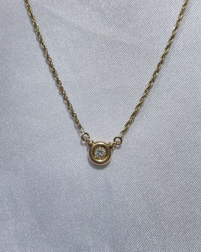 Collier diamant vintage &quot;Rosie&quot;