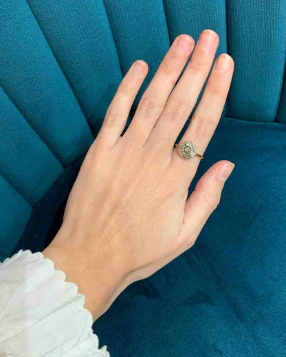 Bague Art déco Diamants &quot;Imane&quot;