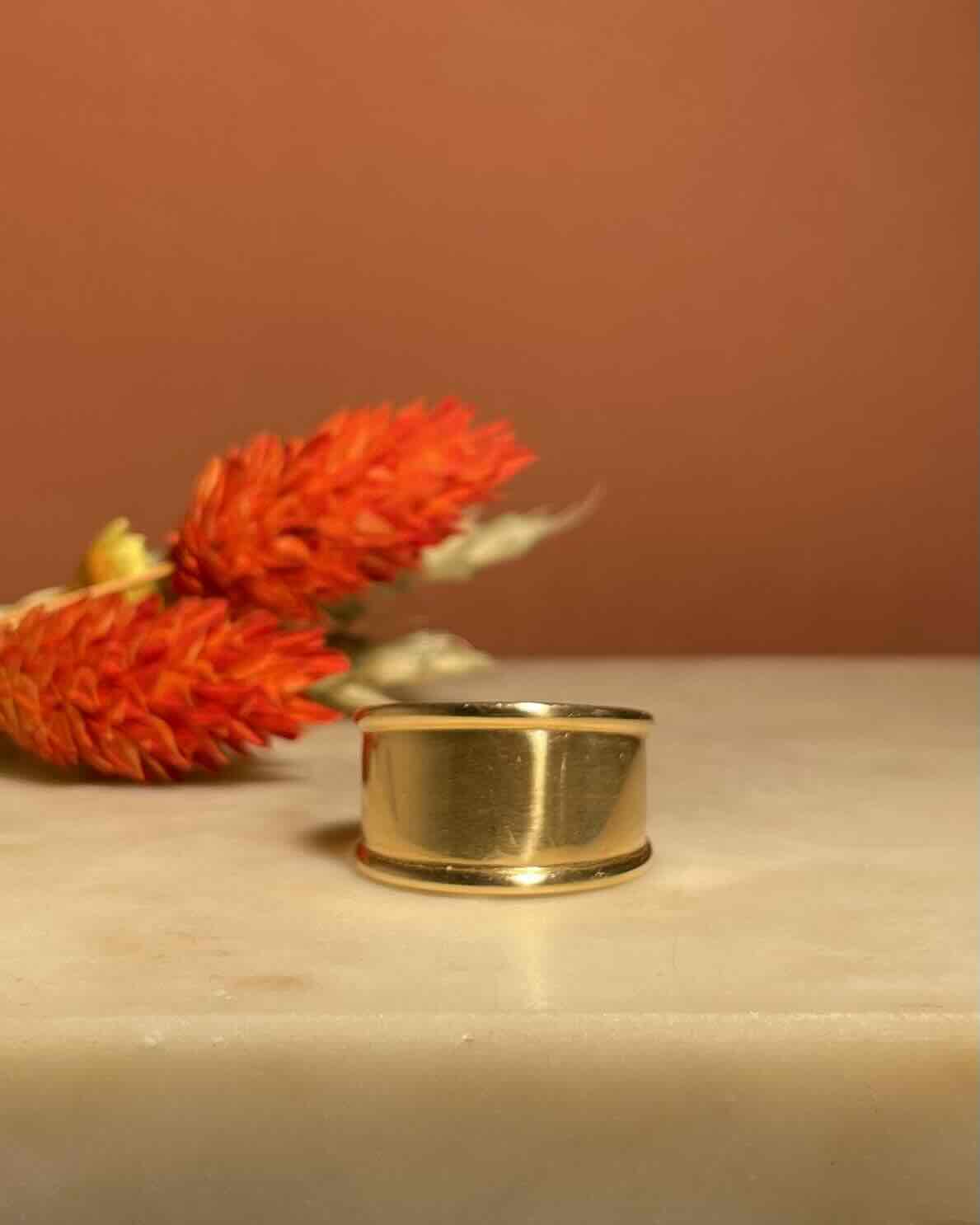 Bague Jonc Or 18 Carats "Zélie" - Elliade Paris