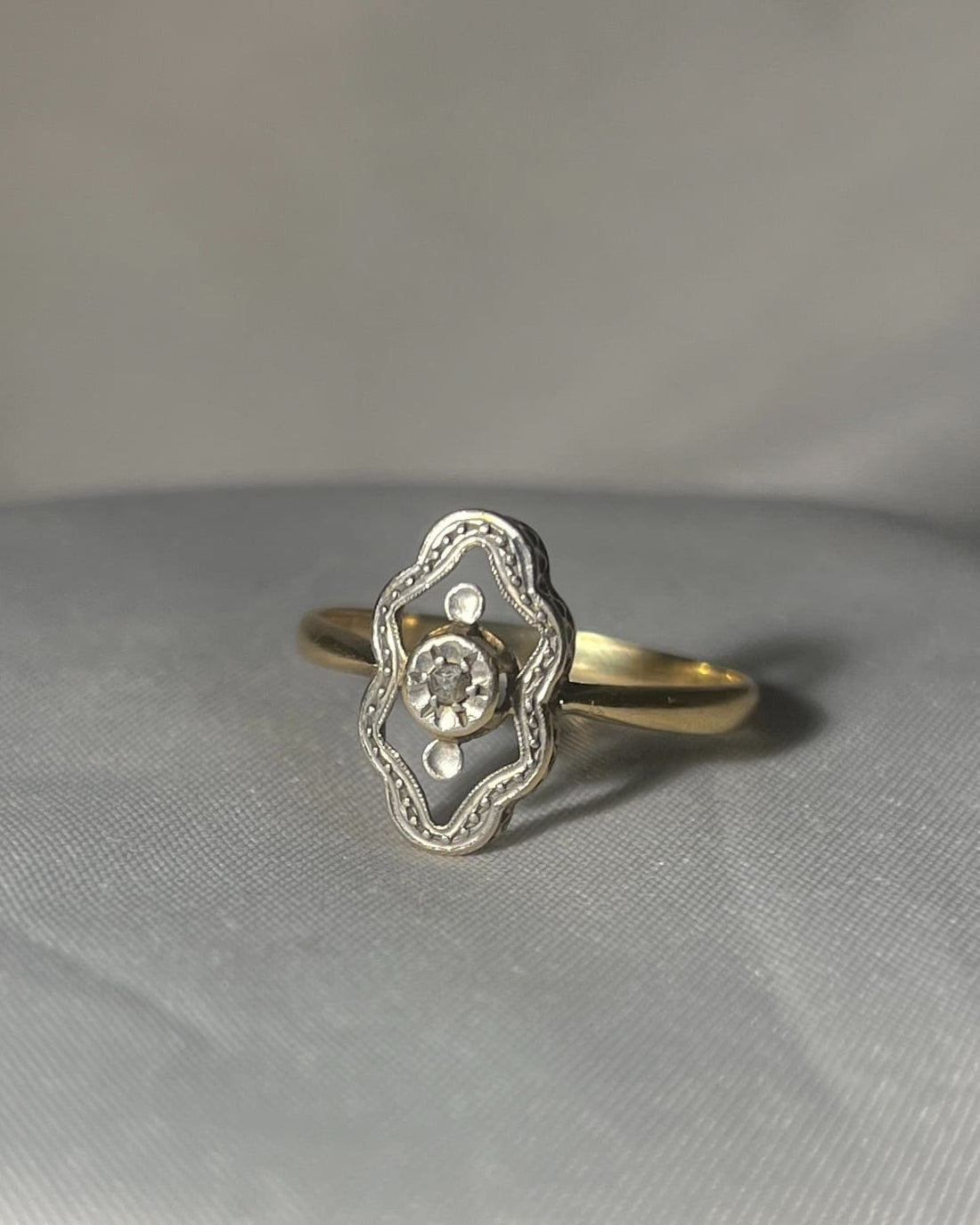 Bague Art Déco Diamants &quot;Mélania&quot;
