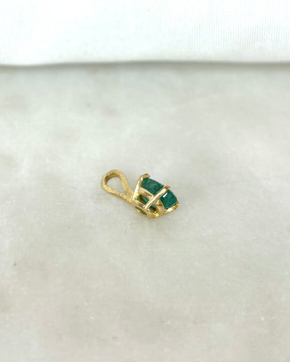 Pendentif Émeraude  0.45 carat  &quot;Solange&quot;