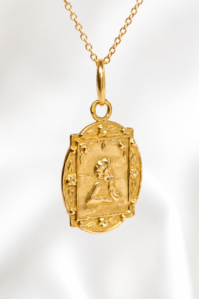18-karat Yellow Gold Medal “Michel”