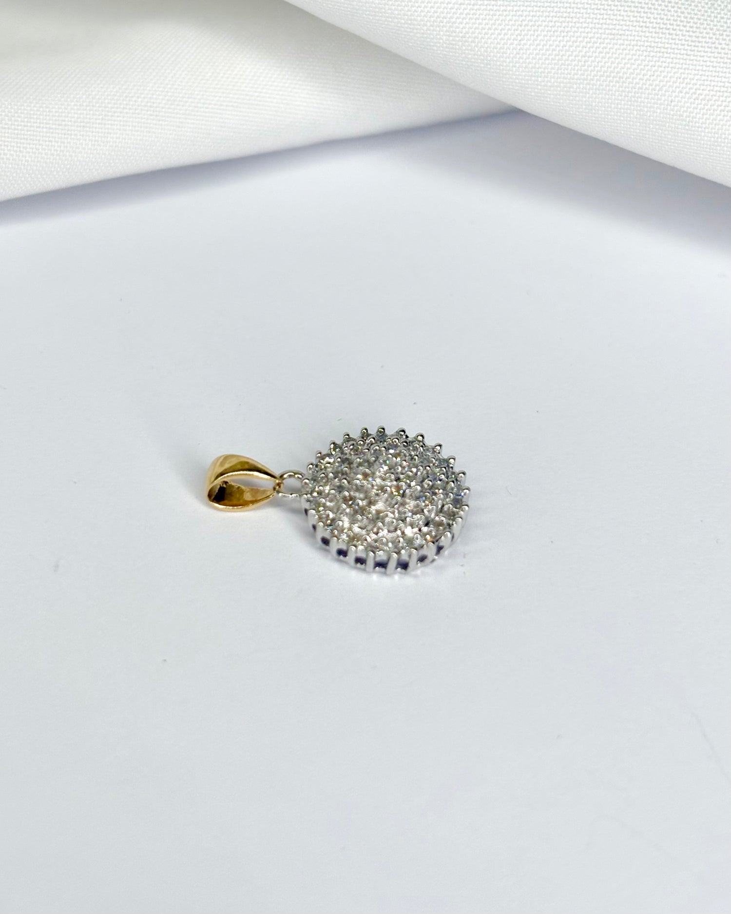 Pendentif Vintage 50 Diamants 0.50 carat &quot;Julia&quot;