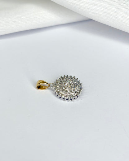 Pendentif Vintage 50 Diamants 0.50 carat &quot;Julia&quot;