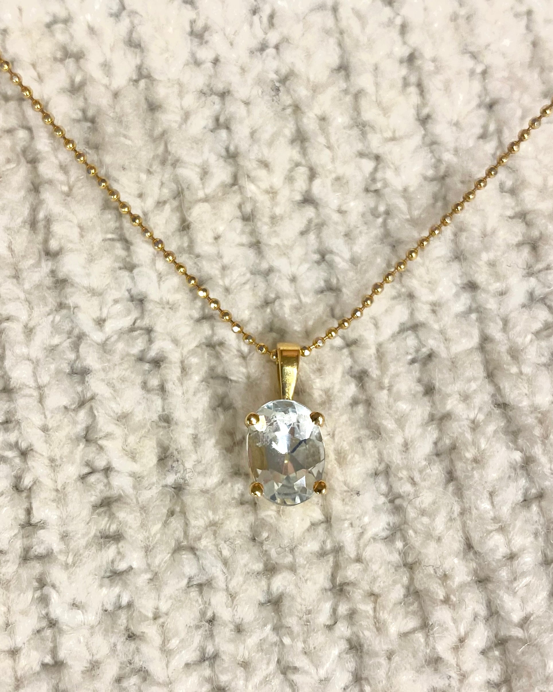 Pendentif Aigue-Marine 1.15 carat "Mayra"