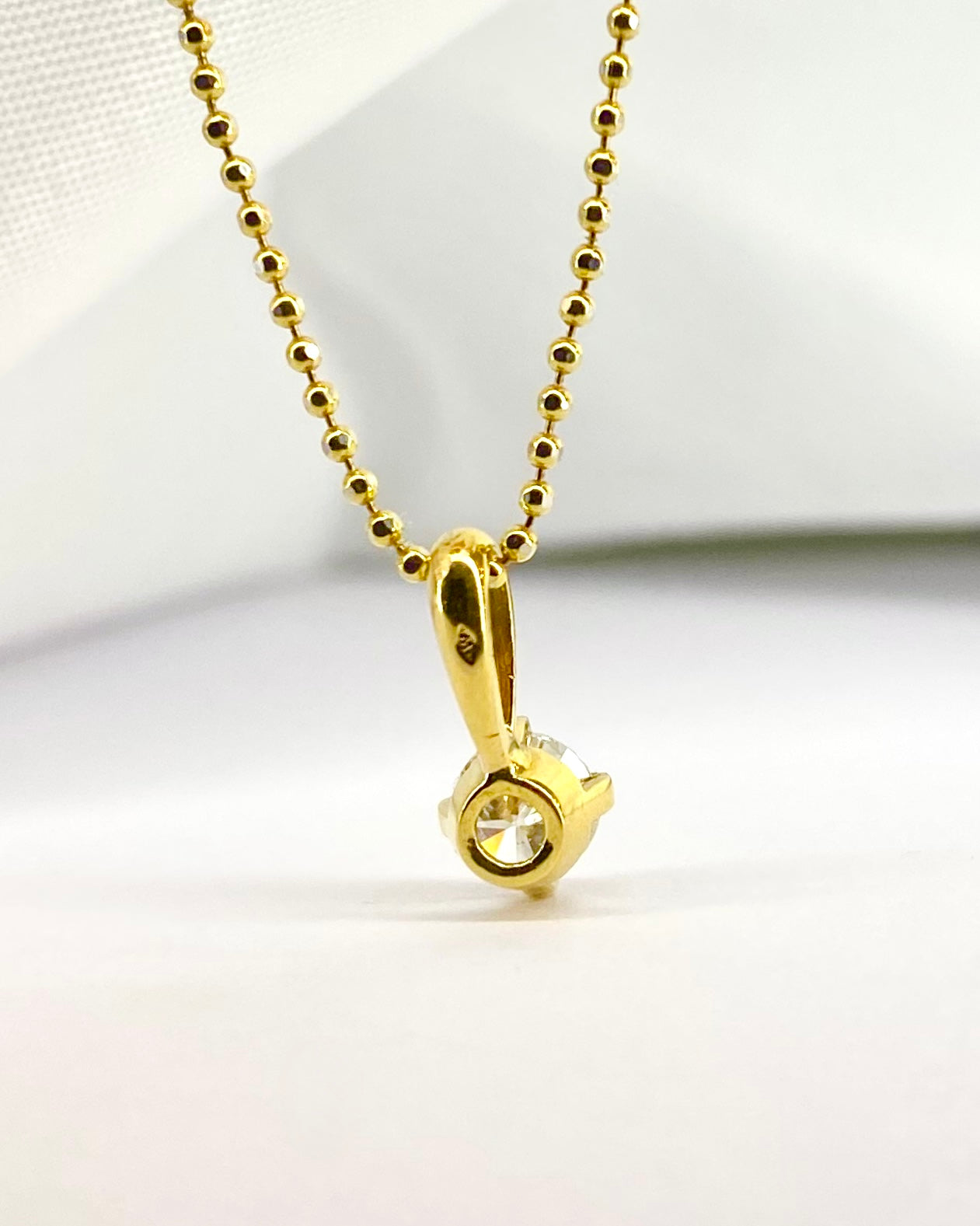 Pendentif Diamant 0.27 carat "Soglia" - Elliade Paris