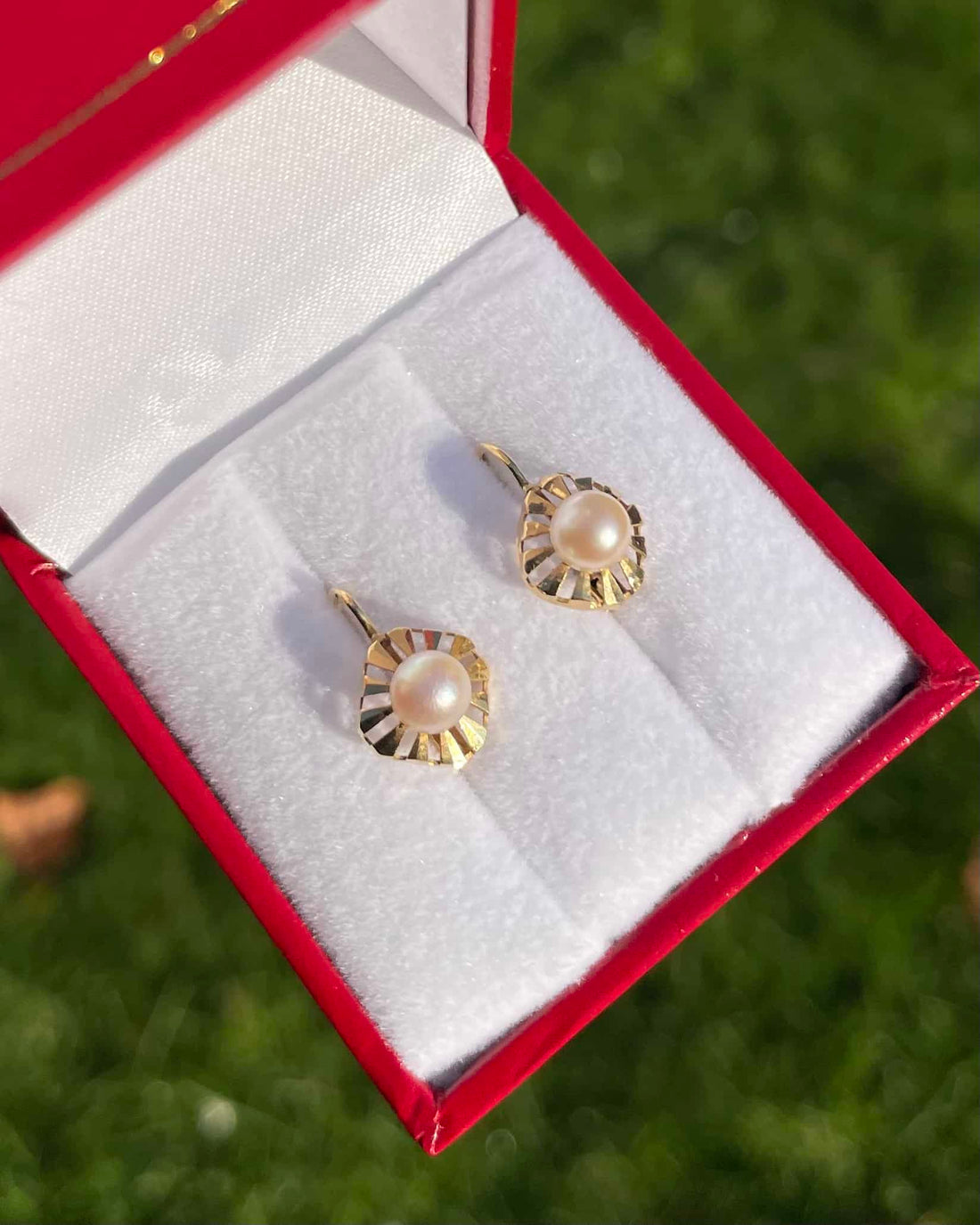 Dormeuses Vintage Perles &quot;Logan&quot;