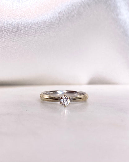 Bague Solitaire Diamant 0.10 carat &quot;Pennie&quot;