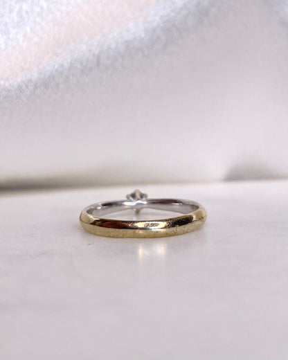 Bague Solitaire Diamant 0.10 carat &quot;Pennie&quot;