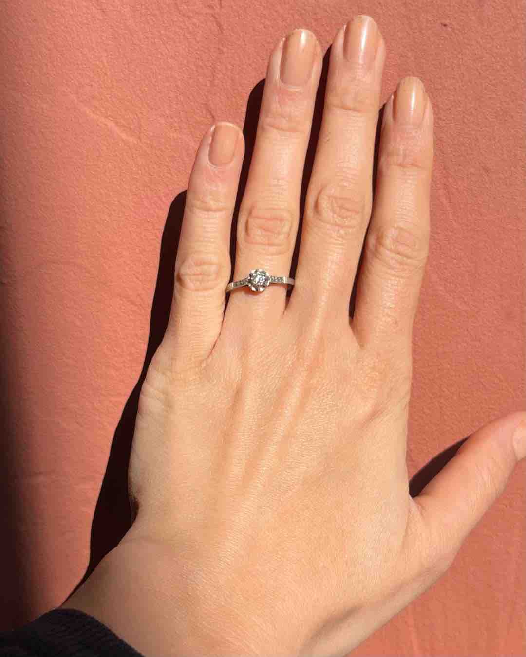 Bague Diamants Art-déco &quot;Tess&quot;
