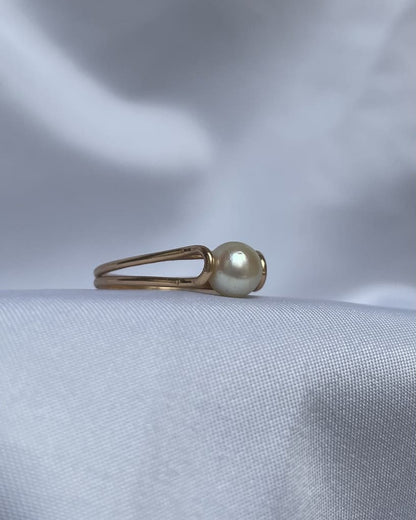 Bague Perle vintage &quot;Charlie&quot;