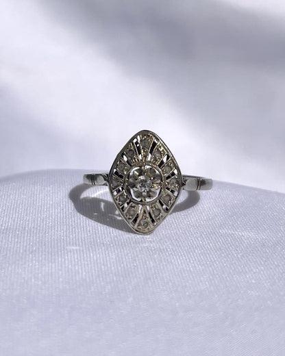 Bague Art Déco Diamants &quot;Karla&quot;