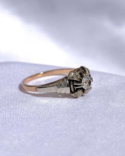 Bague diamants Art-déco &quot;Nolwenn&quot;