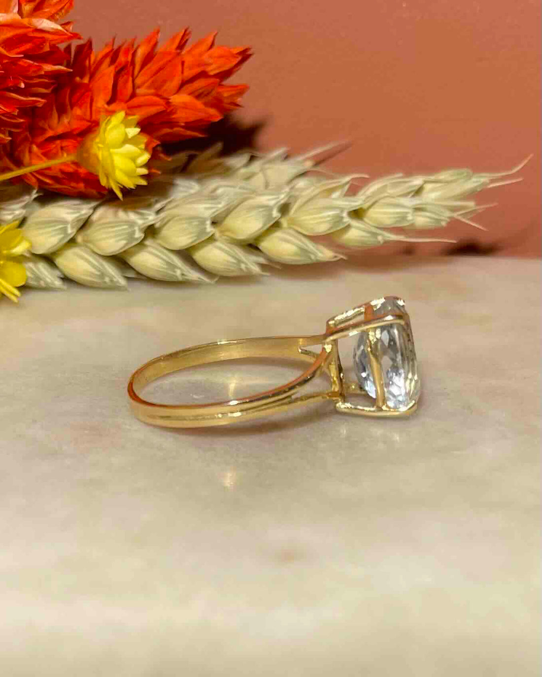 Bague Cocktail Aigue-Marine 2.50 Carats &quot;Marwa&quot;