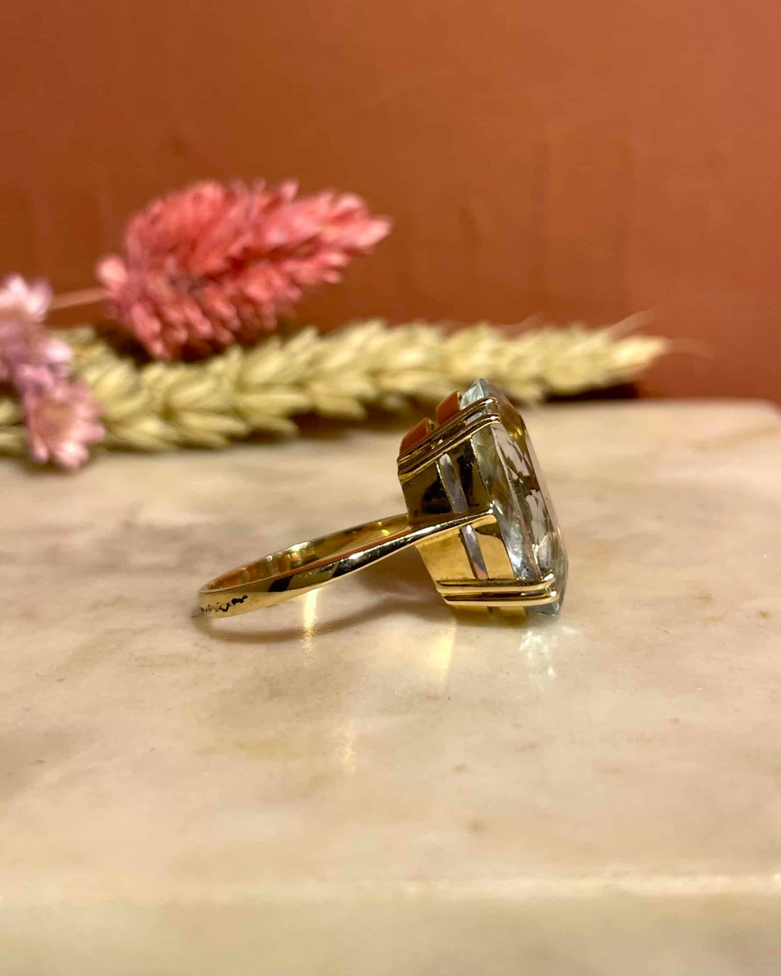 Bague Cocktail Aigue-Marine 9.80 carats "Méliana"