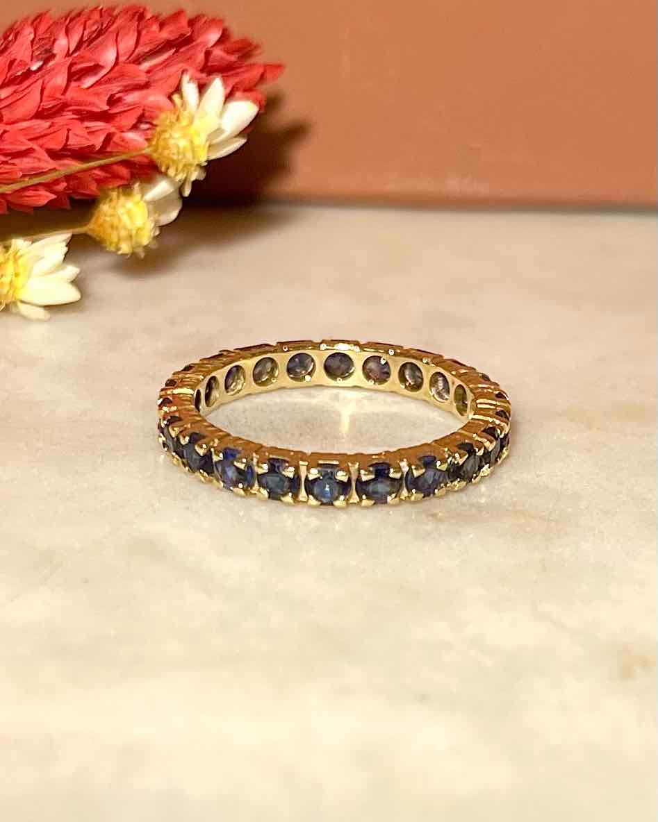 Alliance Américaine 1.10 carat Saphirs "June" - Elliade Paris