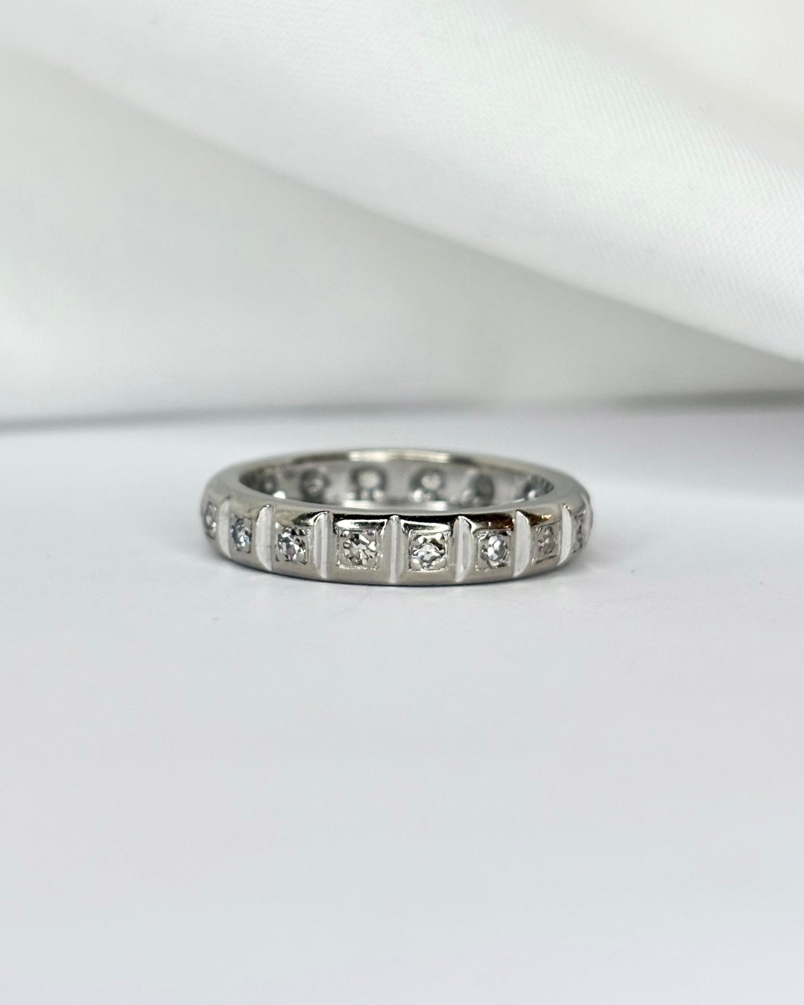 Alliance Américaine 18 Diamants 0.54 carat "Prisca" - Elliade Paris