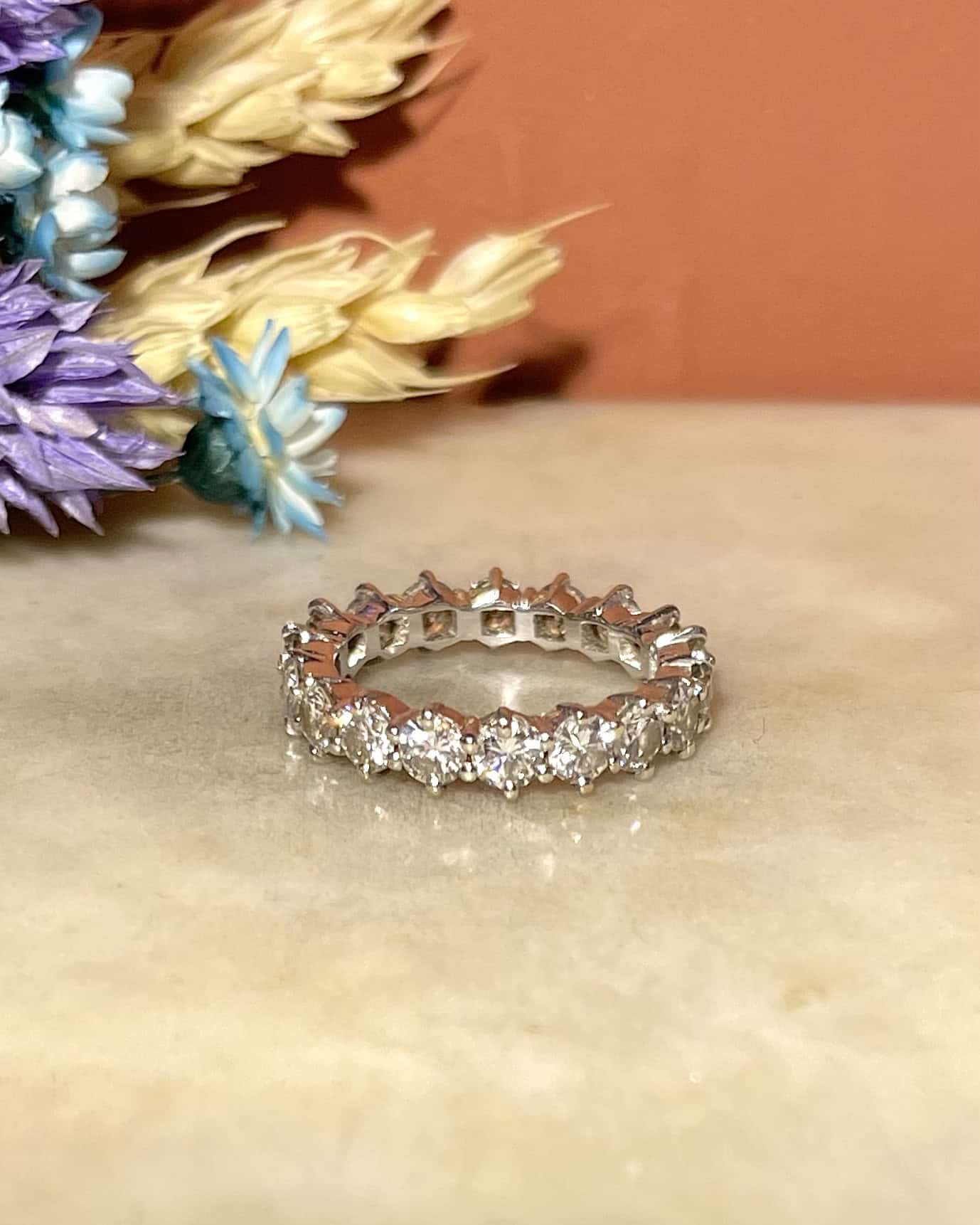 Alliance Américaine 1.80 Carat de Diamants "Alicia" - Elliade Paris