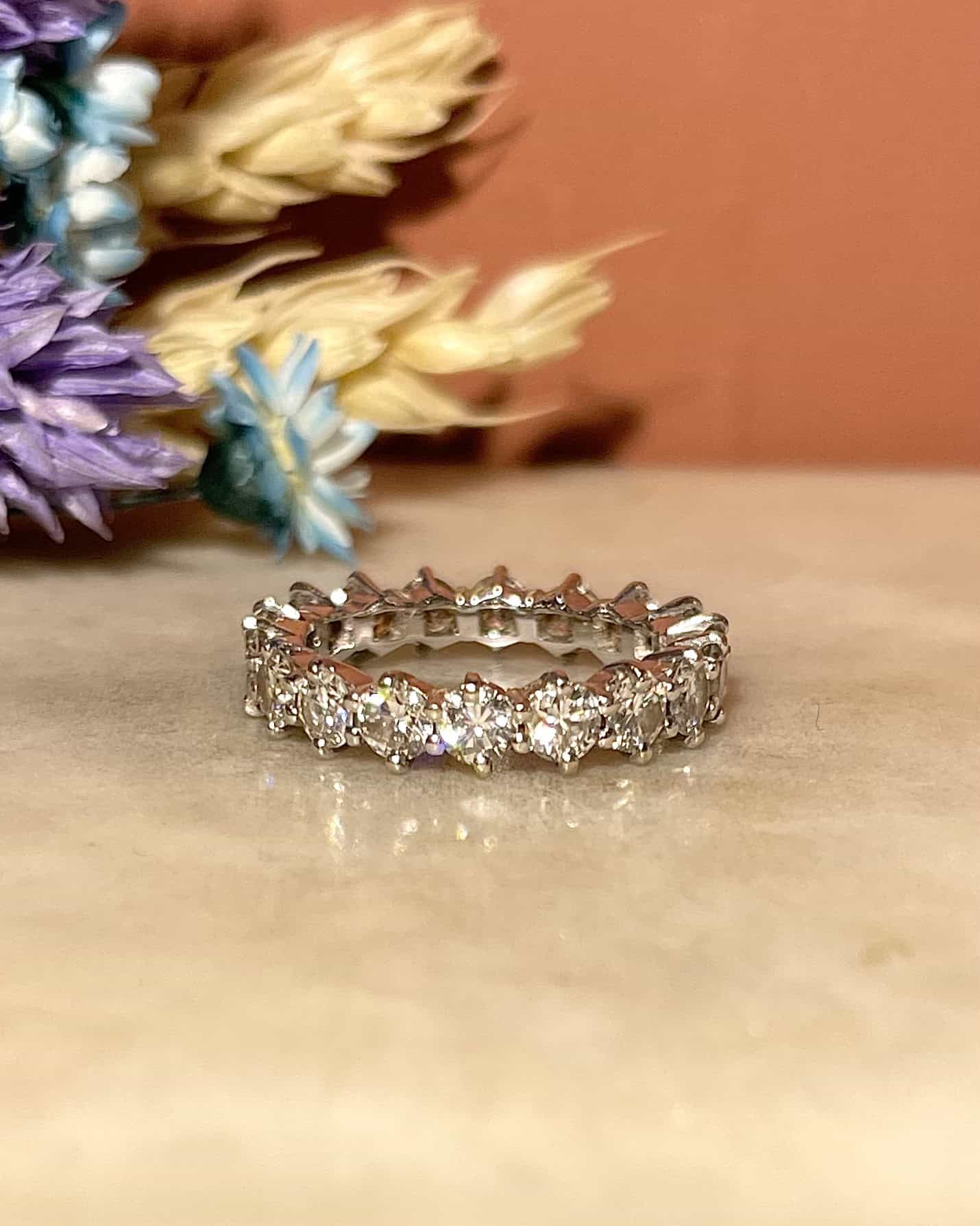 Alliance Américaine 1.80 Carat de Diamants "Alicia" - Elliade Paris