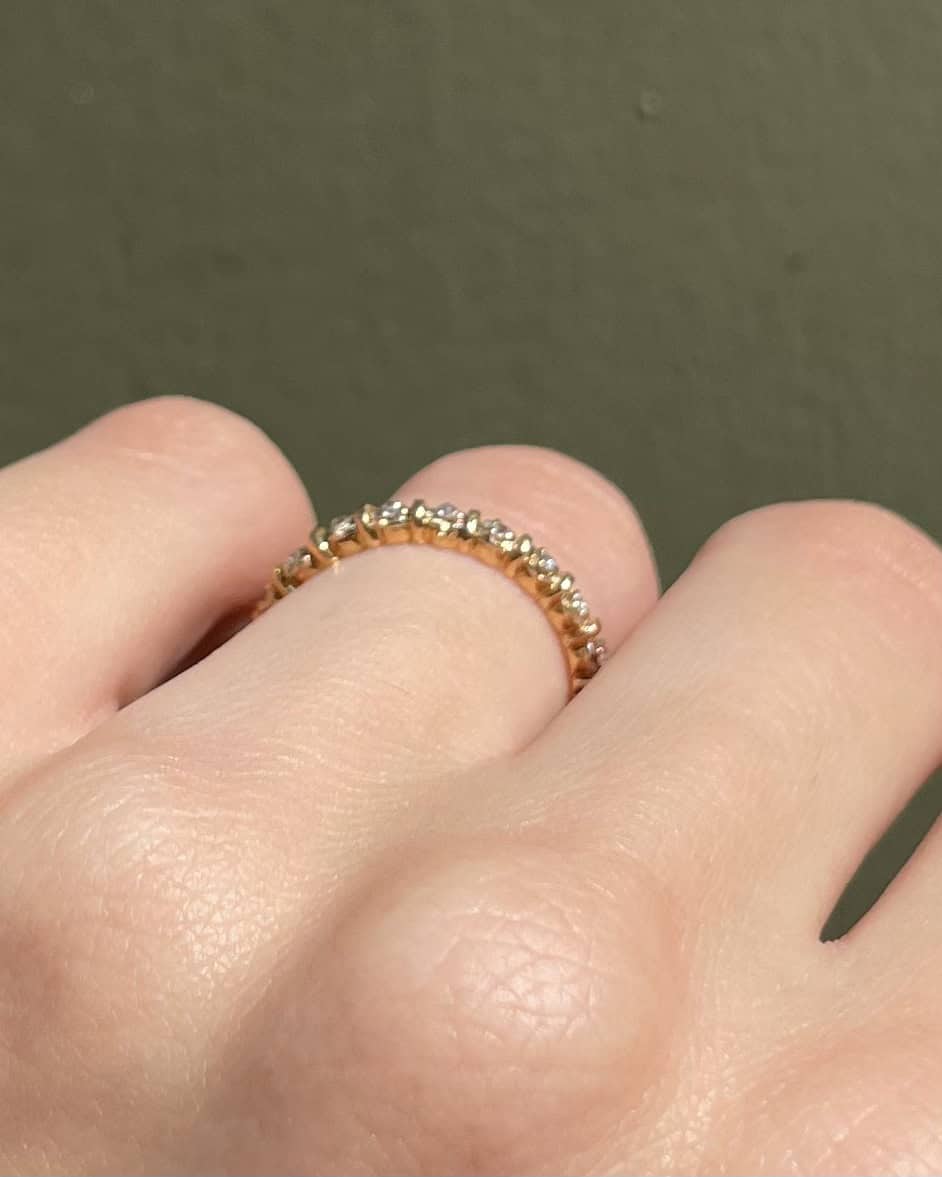 Alliance Américaine 20 Diamants 0.40 carat "Roxana" - Elliade Paris
