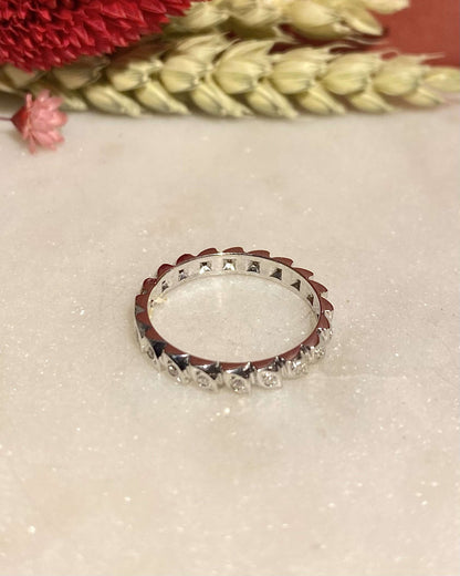 Alliance Américaine 20 Diamants &quot;Laurette&quot; - Elliade Paris
