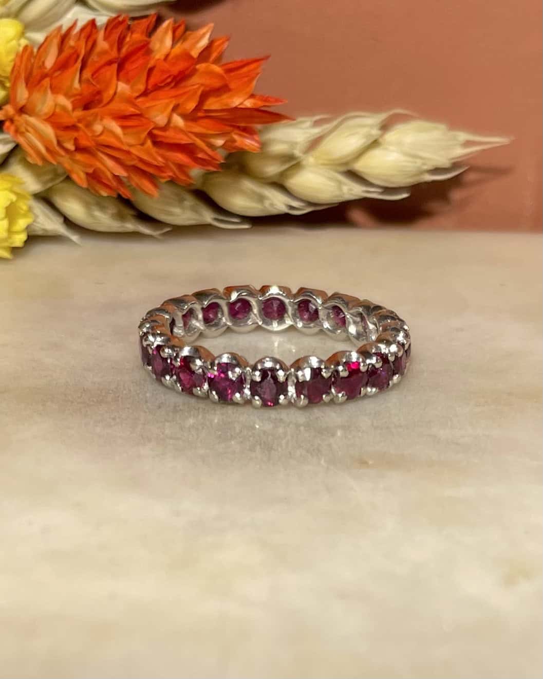 Alliance Américaine 20 Rubis 2.60 carats "Irissa" - Elliade Paris
