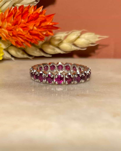 Alliance Américaine 20 Rubis 2.60 carats &quot;Irissa&quot; - Elliade Paris
