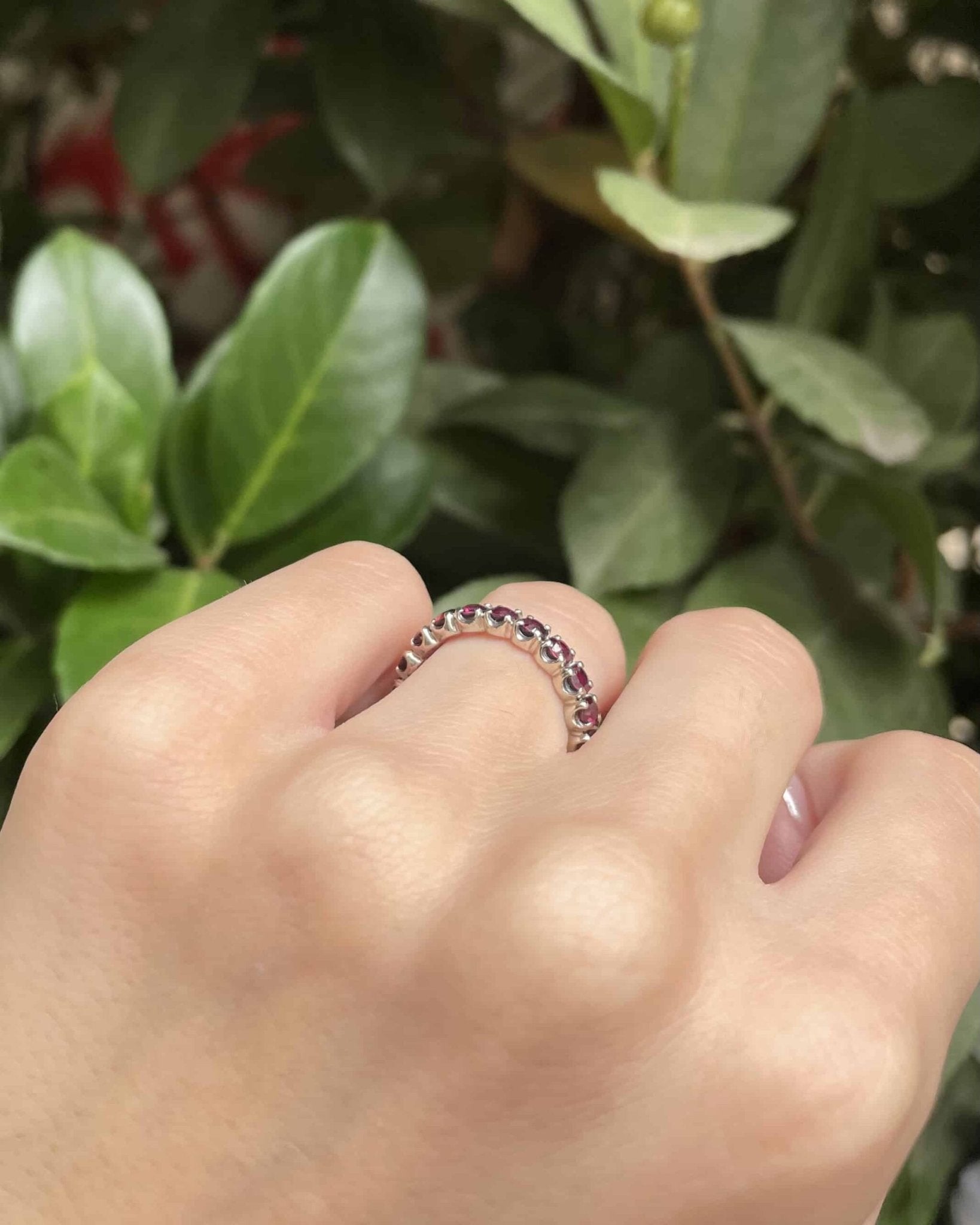 Alliance Américaine 20 Rubis 2.60 carats "Irissa" - Elliade Paris