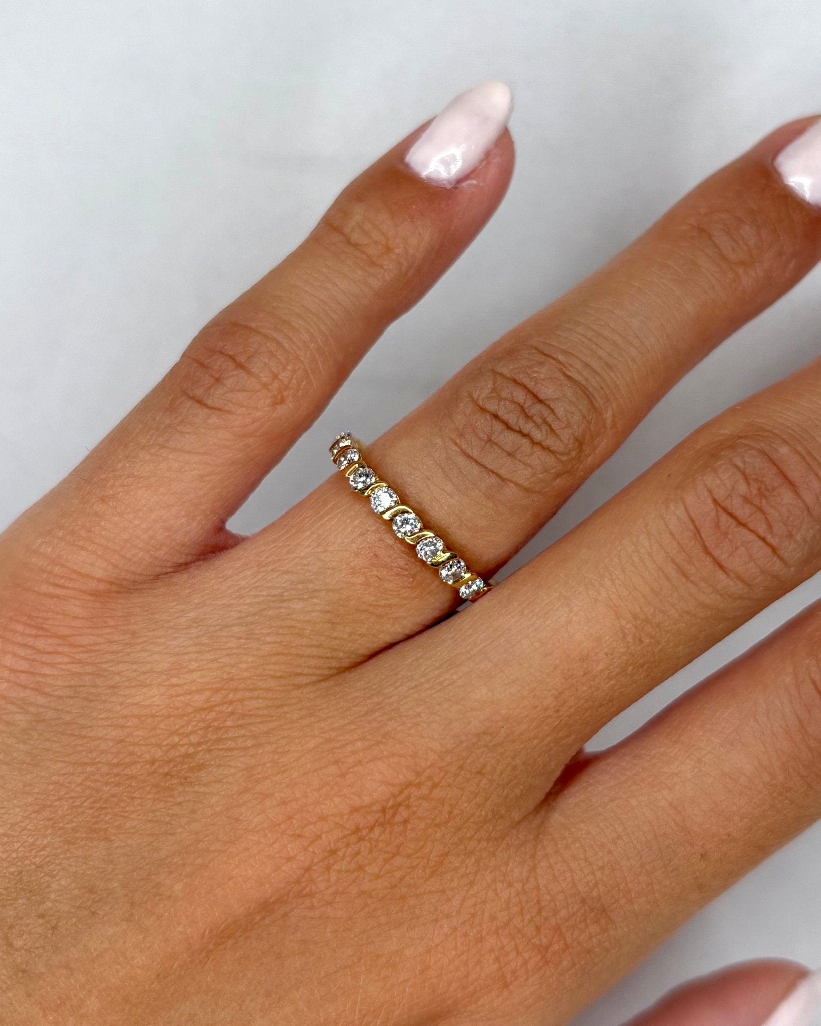 Alliance Américaine 22 Diamants 1.54 carat "Alicia" - Elliade Paris