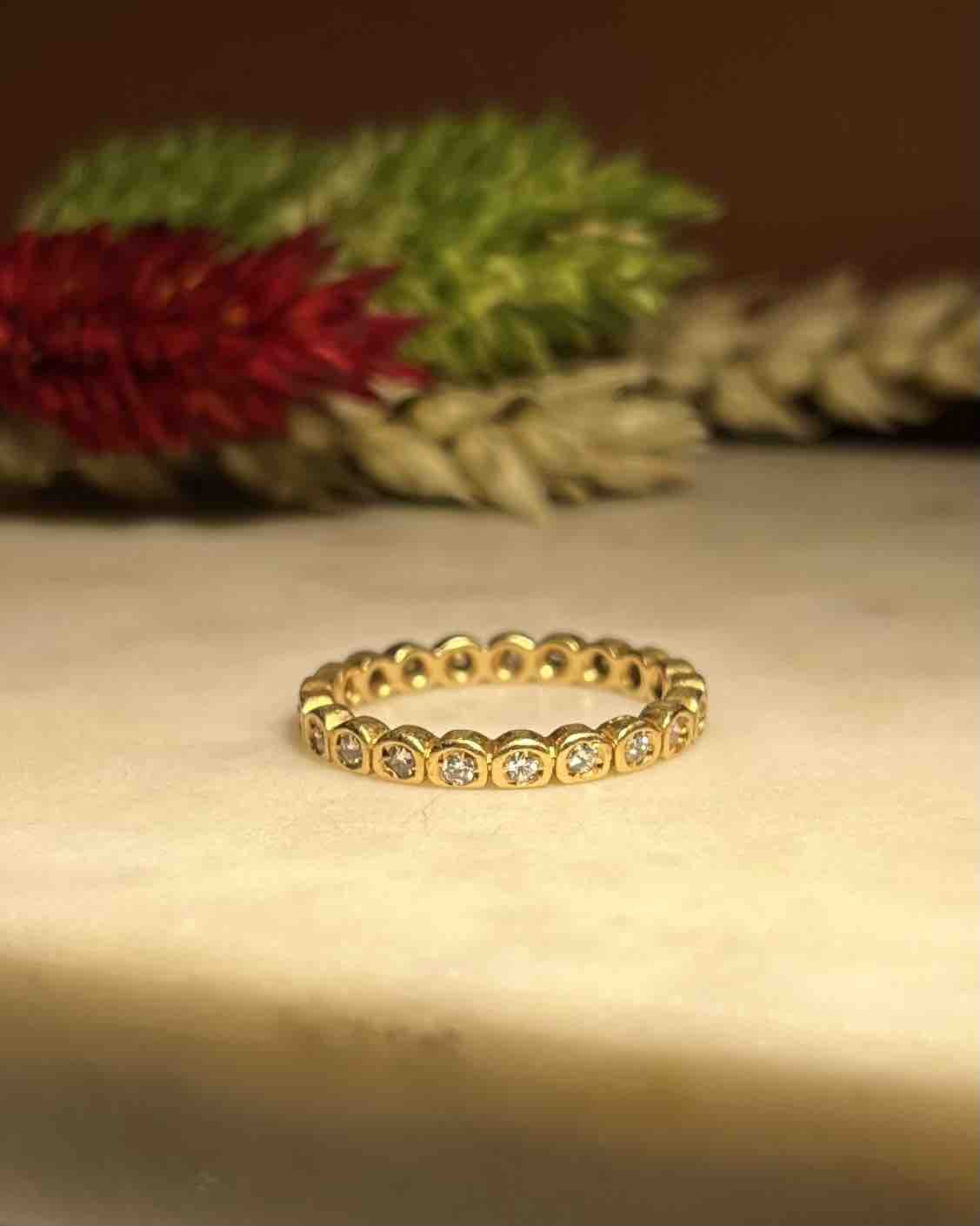 Alliance Américaine 22 Diamants "Costante" - Elliade Paris