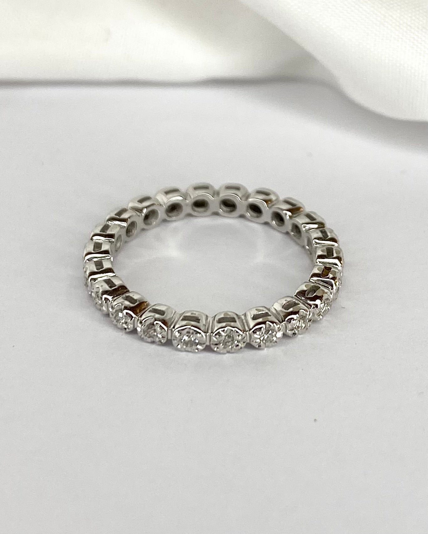 Alliance Américaine 22 Diamants &quot;Jeanne&quot; - Elliade Paris