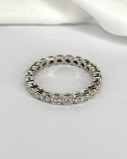 Alliance Américaine 22 Diamants &quot;Jeanne&quot; - Elliade Paris