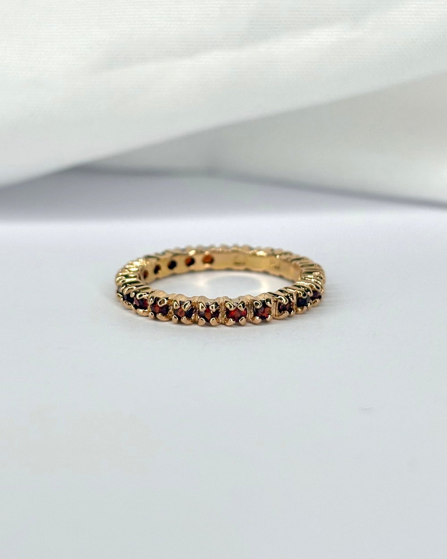 Alliance Américaine 24 Grenats &quot;Ava&quot; - Elliade Paris