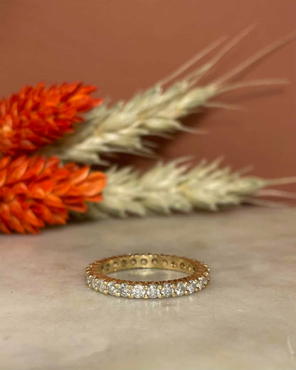 Alliance Américaine 28 Diamants 1.12 Carat &quot;Layne&quot; - Elliade Paris