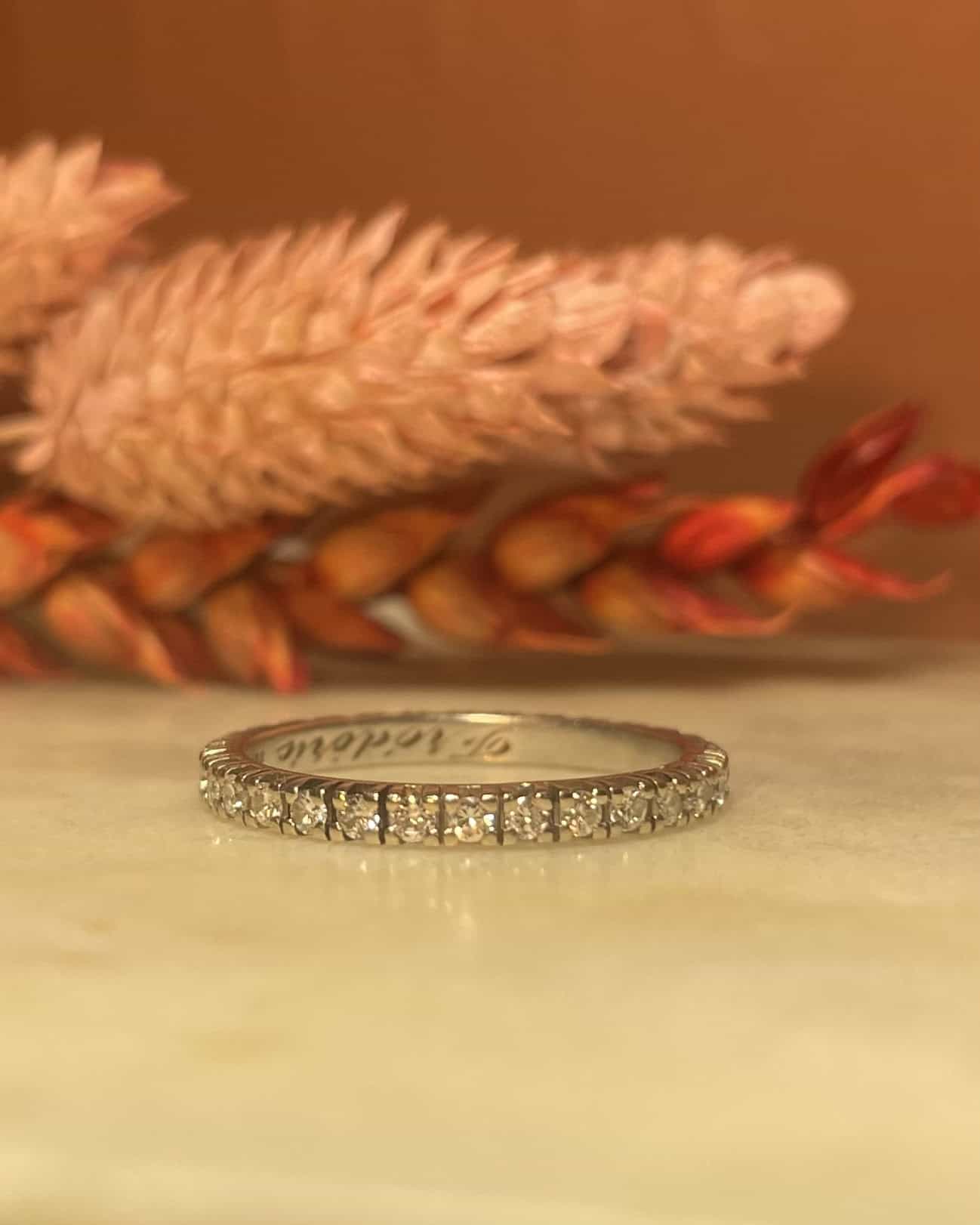 Alliance Américaine 31 Diamants 0.62 Carat "Hora" - Elliade Paris