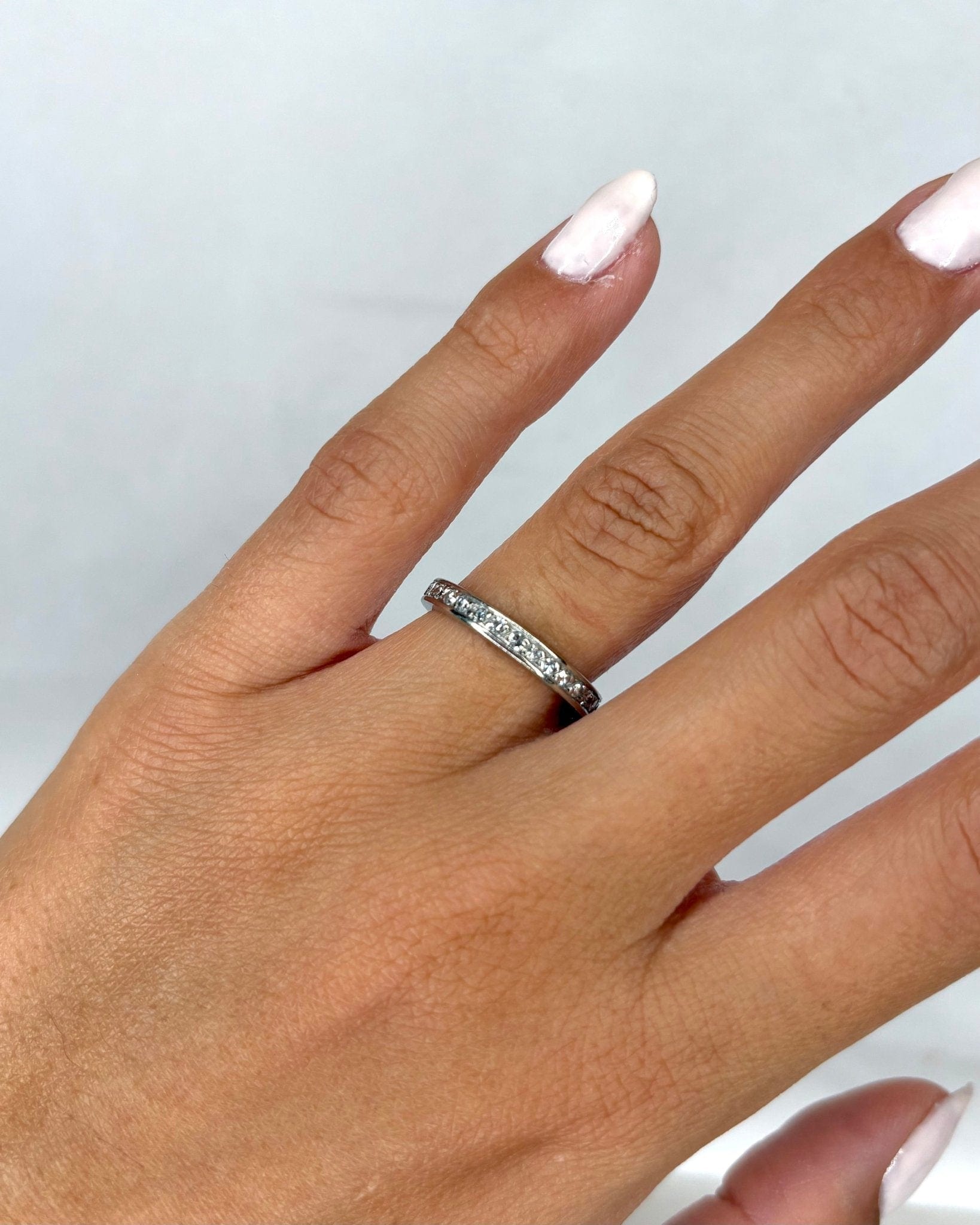 Alliance américaine 31 diamants "Mayana" - Elliade Paris