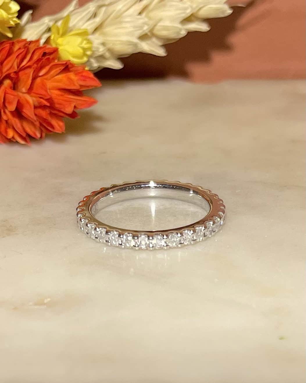 Alliance Américaine 32 Diamants 0.48 Carat "Caroline" - Elliade Paris
